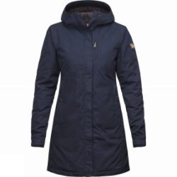 Fjallraven Womens Kiruna Padded Parka Dark Navy